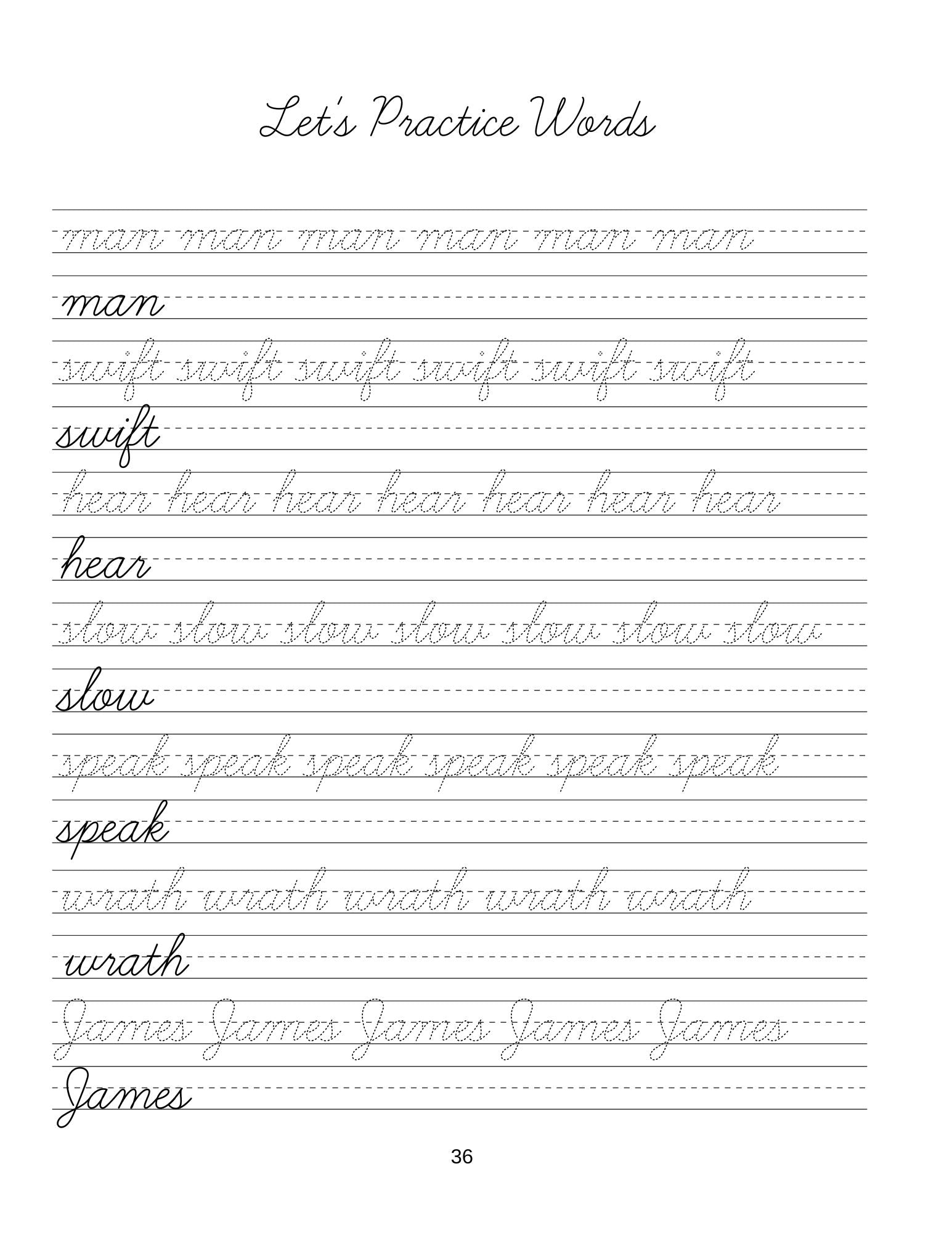 Bible Cursive Handwriting: Alphabet, Words, Verses for Ages 8+