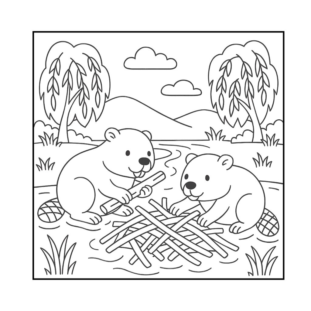 Marvelous Mammals: Field Guide Coloring Book for Kids