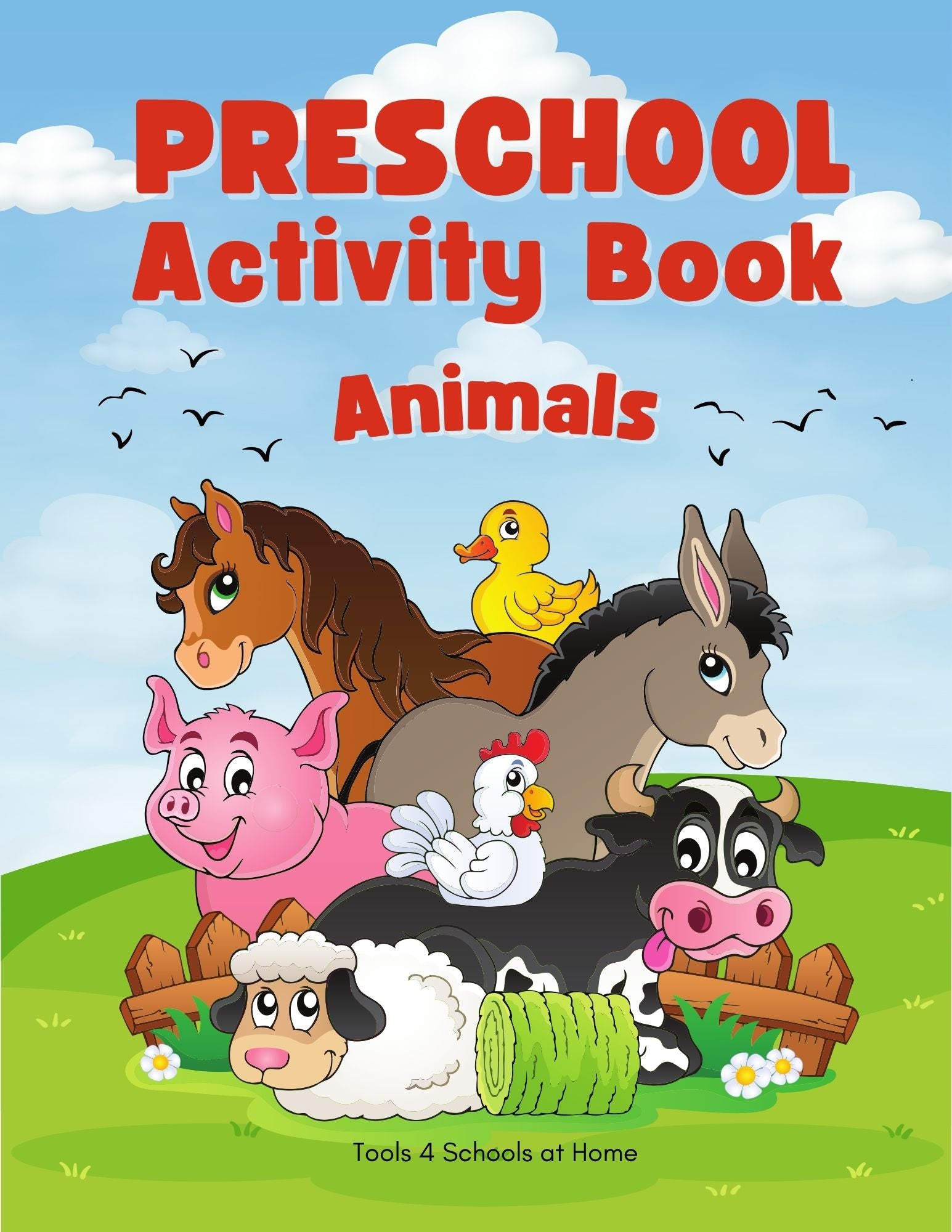 Animals Preschool Activity Book