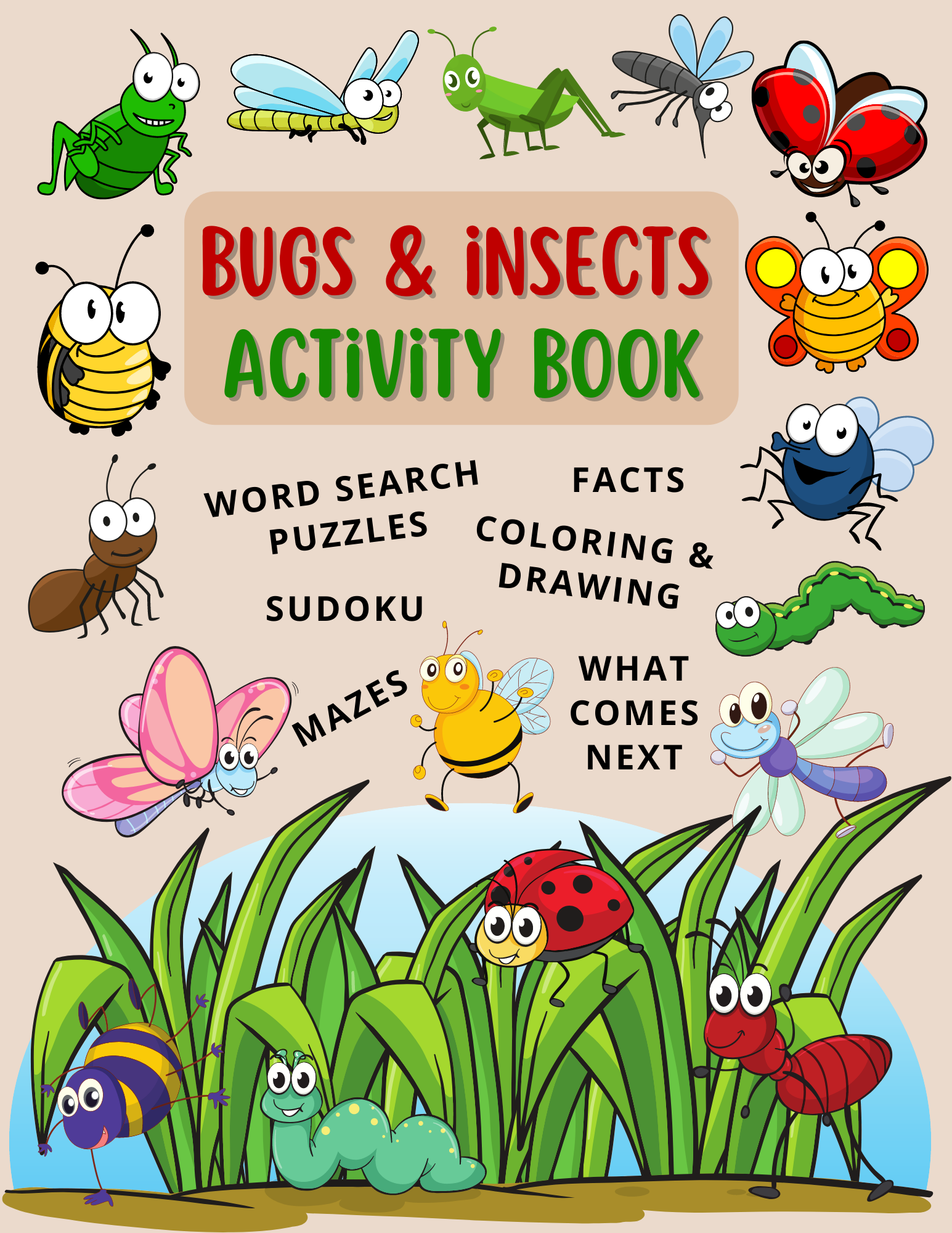 Bugs & Insects Activity Book