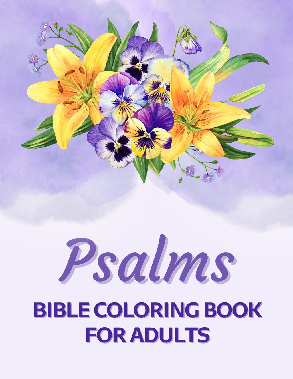 Bible Coloring Book for Adults: Psalms