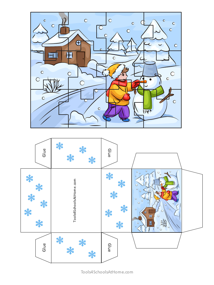 Four Seasons Jigsaw Puzzles & Crafts
