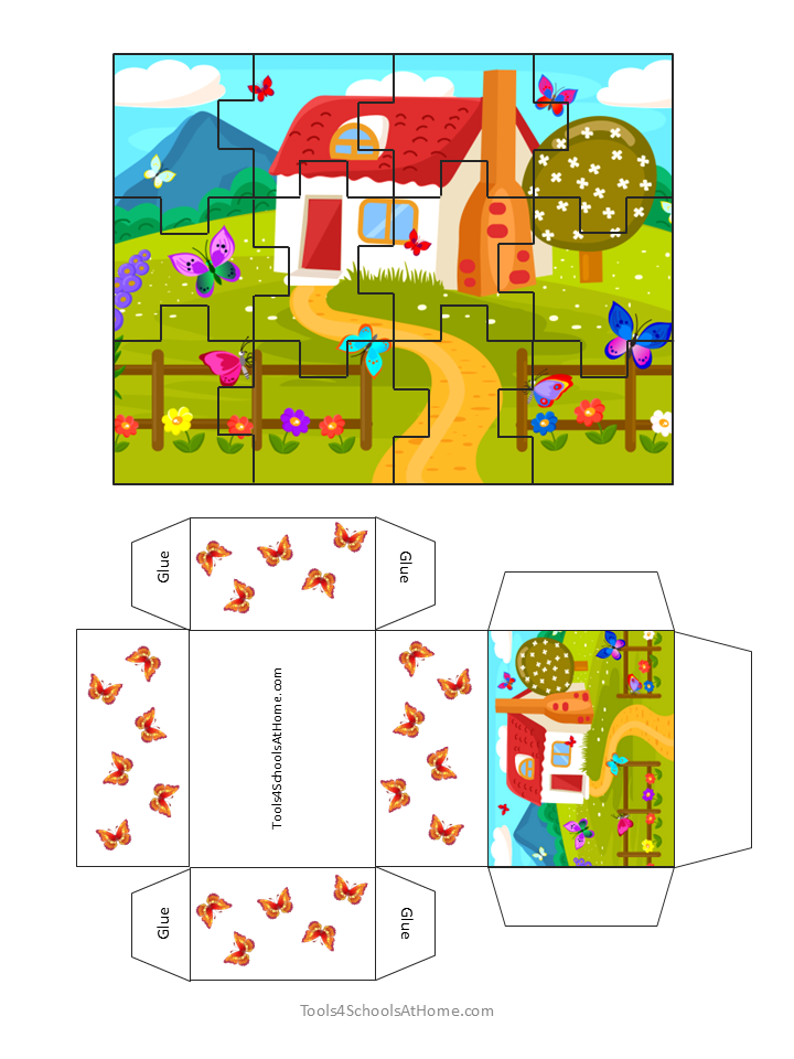 Four Seasons Jigsaw Puzzles & Crafts