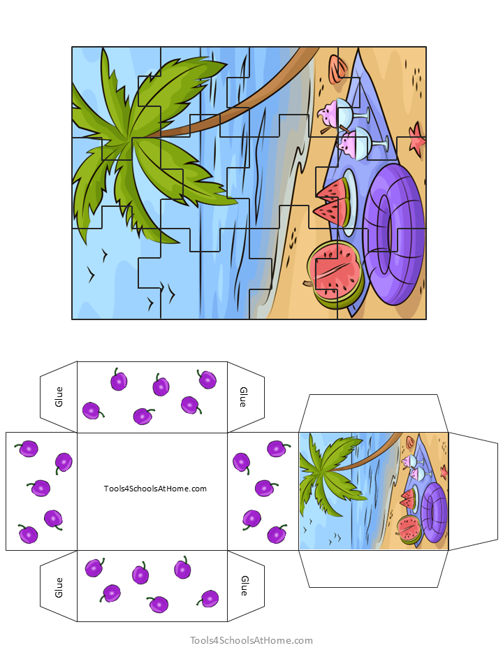 Four Seasons Jigsaw Puzzles & Crafts