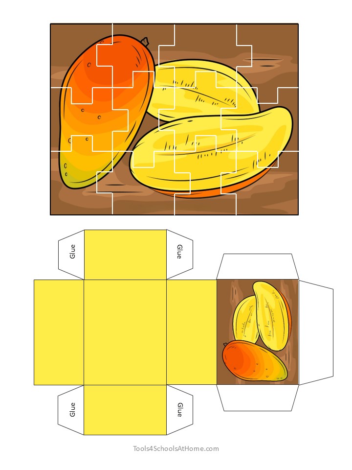 Fruit Jigsaw Puzzles & Crafts
