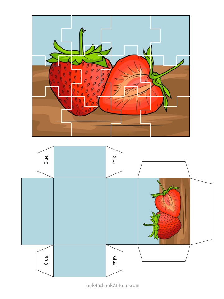 Fruit Jigsaw Puzzles & Crafts