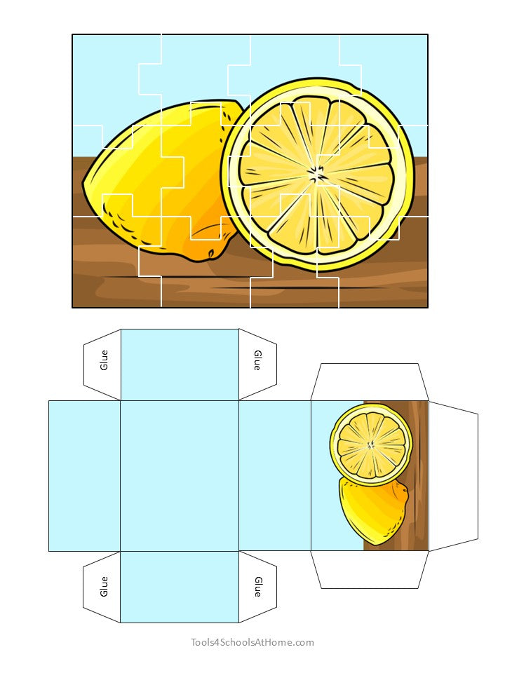 Fruit Jigsaw Puzzles & Crafts