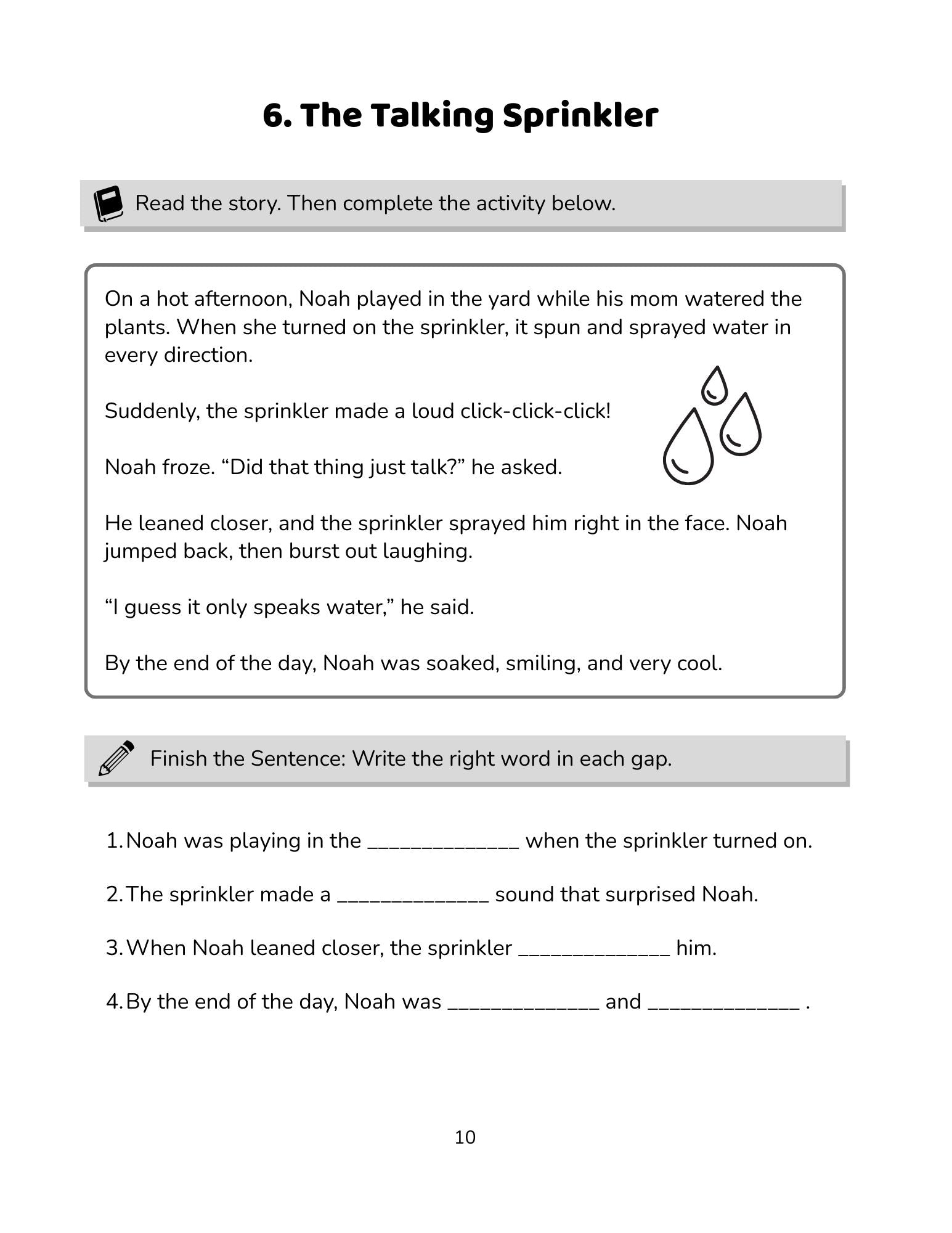 Read. Think. Understand. Short Stories and Activities for Grade 2