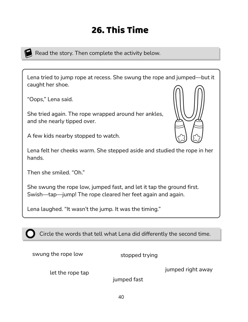 Read. Think. Understand. Short Stories and Activities for Grade 2