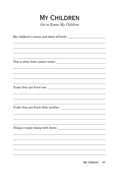 Grandpa's Legacy Journal