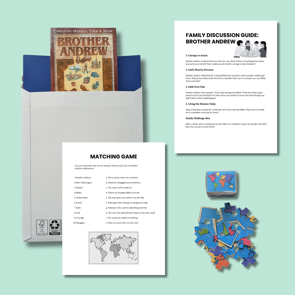 Heroes of Faith CLUB Ages 9-12 SUBSCRIPTION