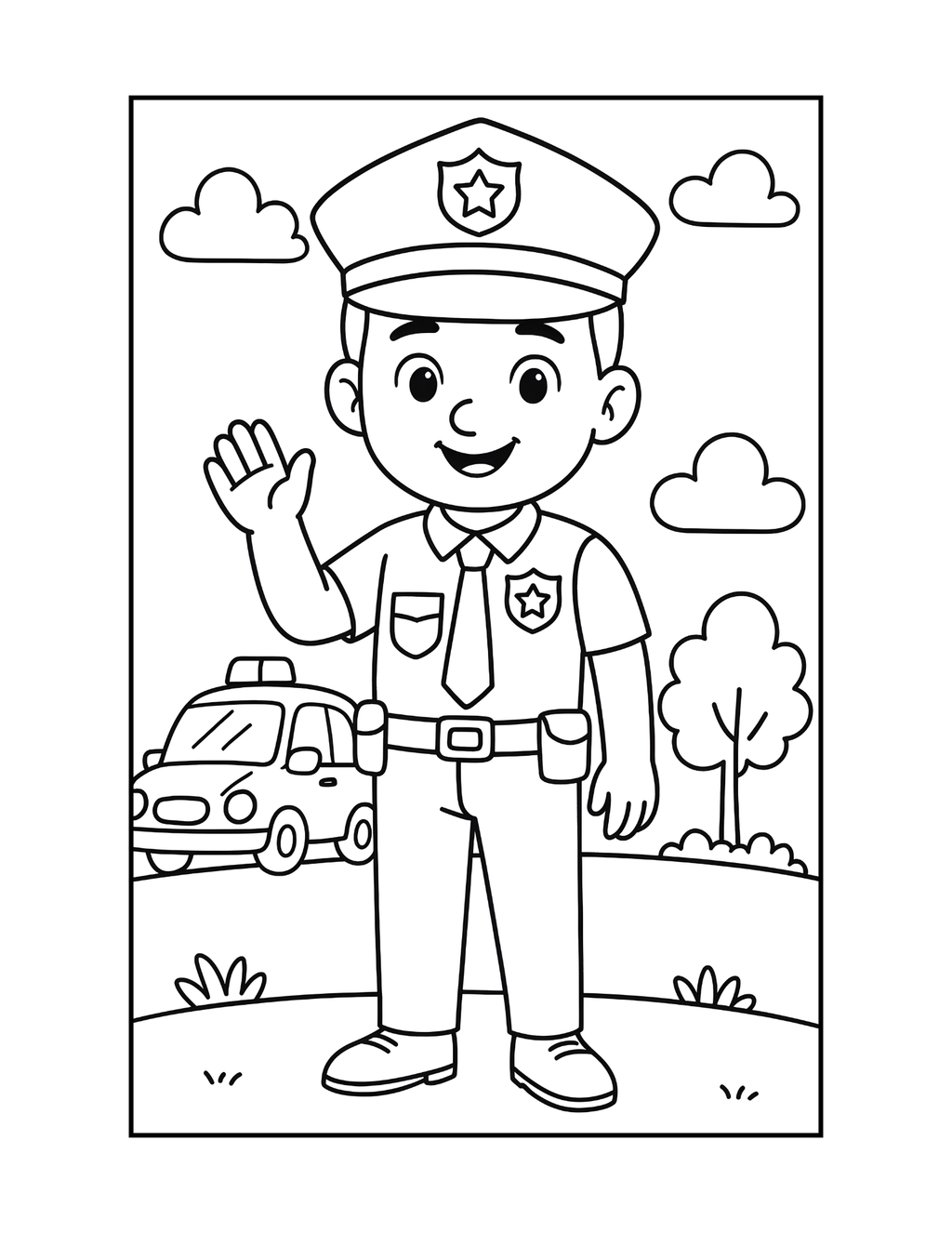My First Big & Easy Coloring Book