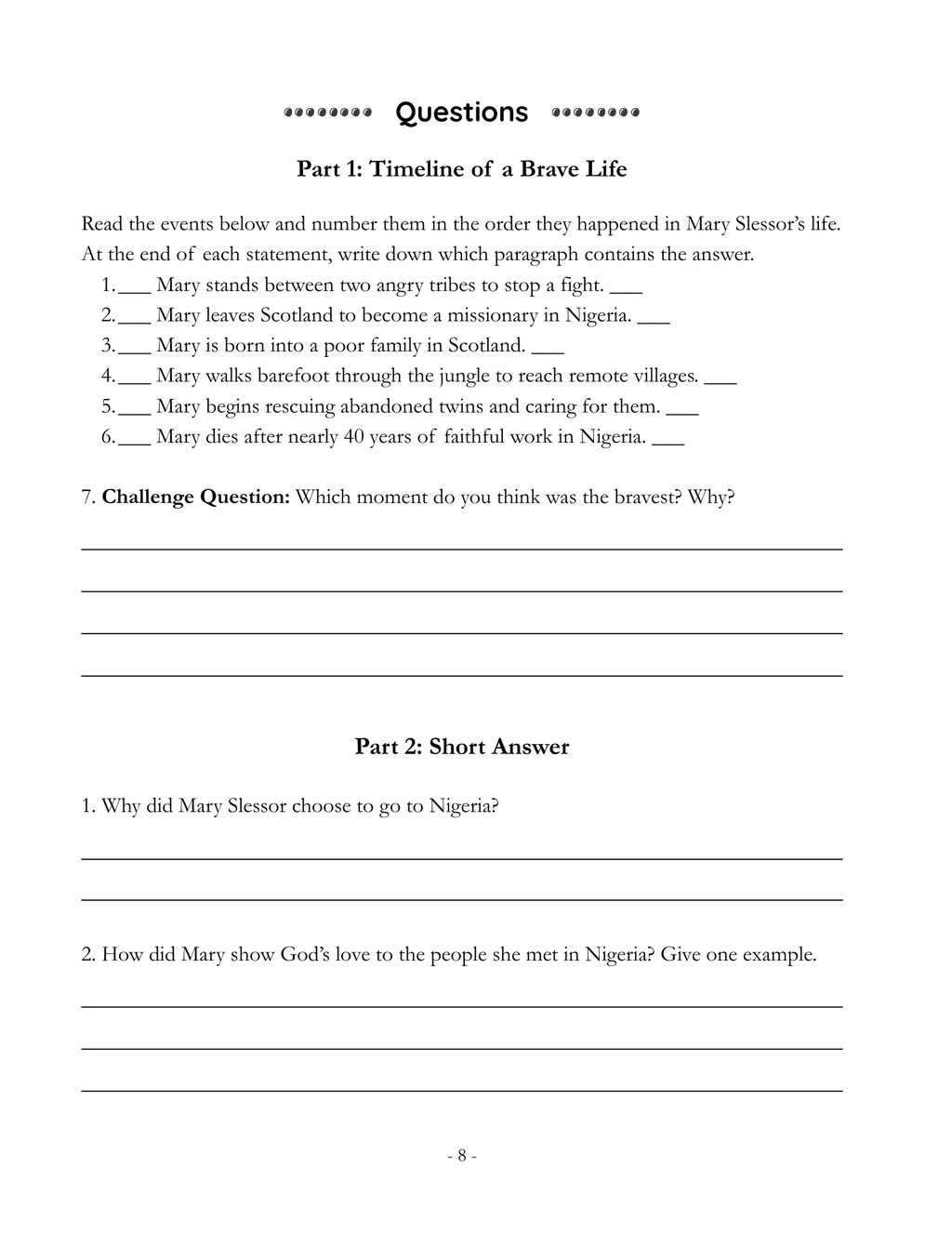 Lights in the Darkness: Christian Heroes Who Made a Difference