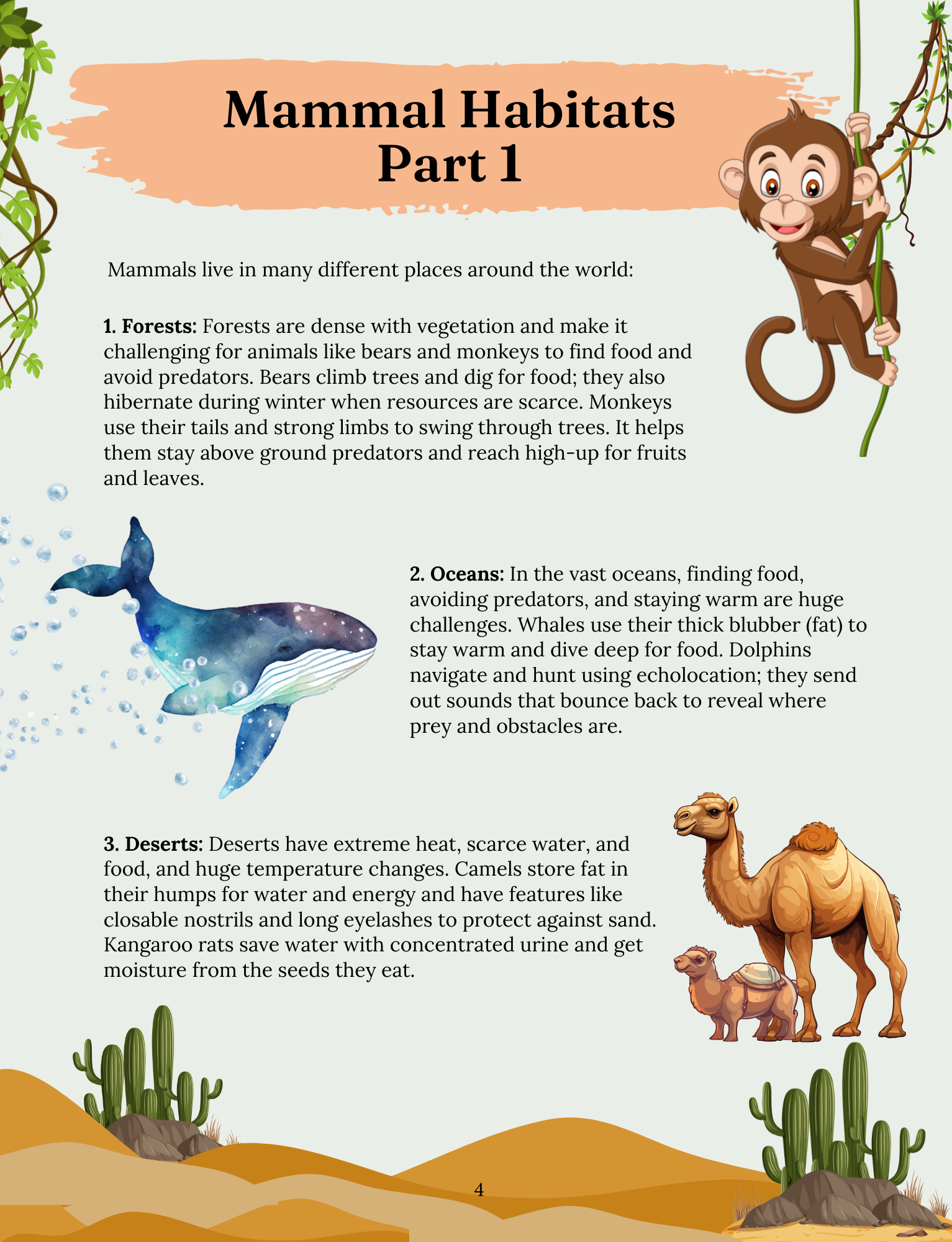 Marvelous Mammals: Our Furry Friends