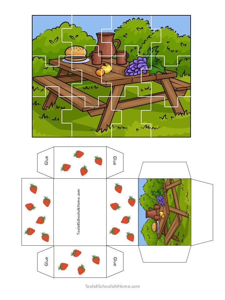 Picnic Jigsaw Puzzles & Crafts