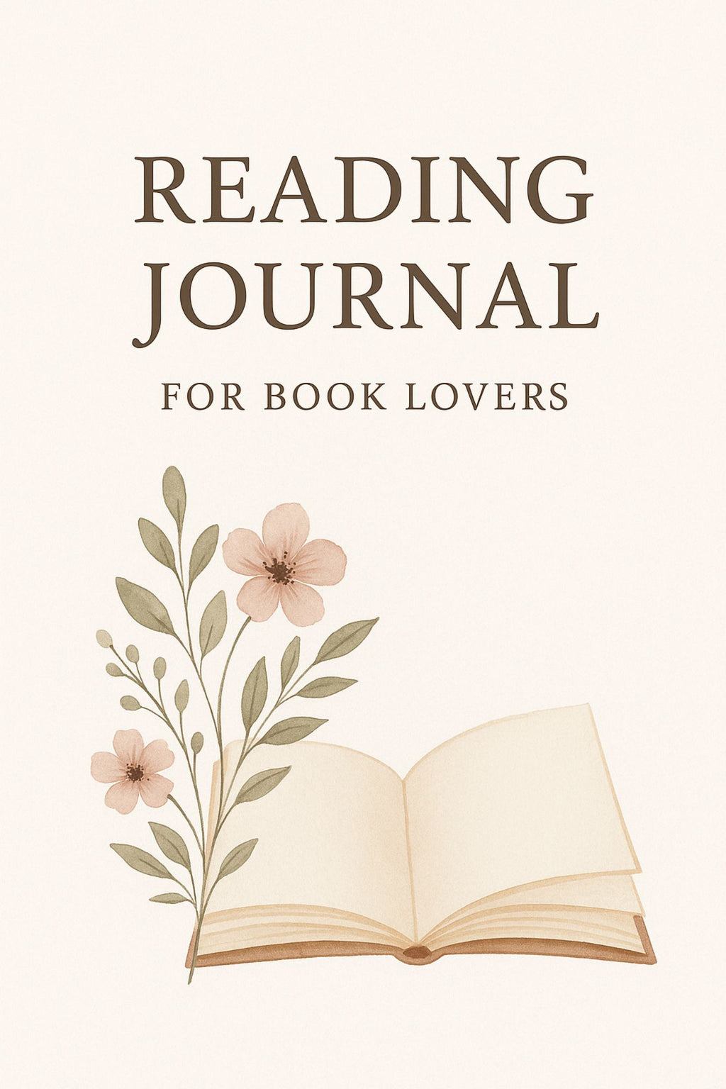 Reading Journal for Book Lovers