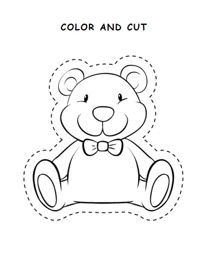 Scissor Activity Book for 3-5 Year Olds