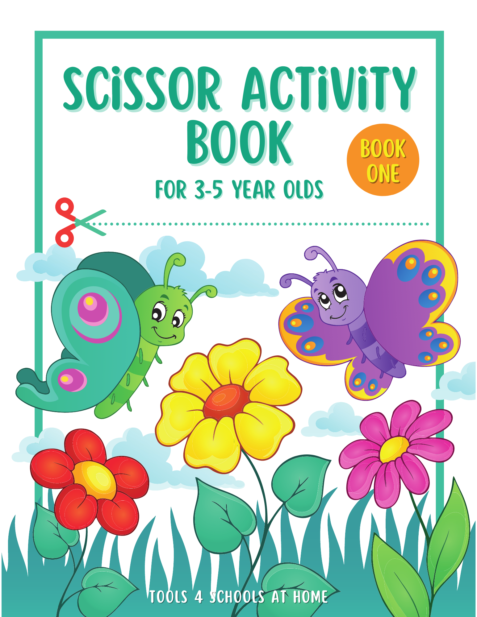 Scissor Activity Book for 3-5 Year Olds