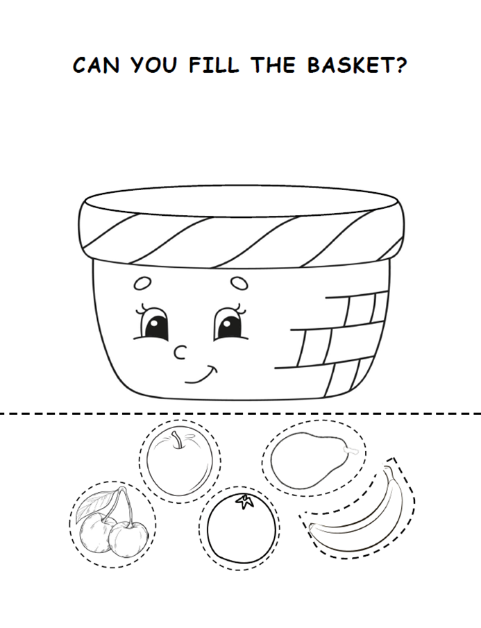 Scissor Activity Book for 3-5 Year Olds