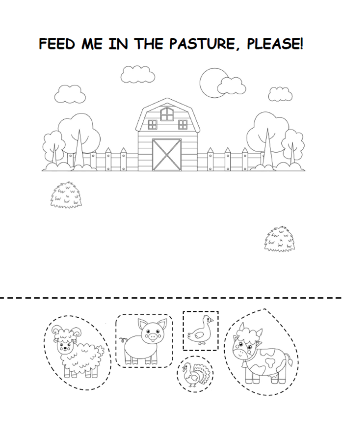 Scissor Activity Book for 3-5 Year Olds