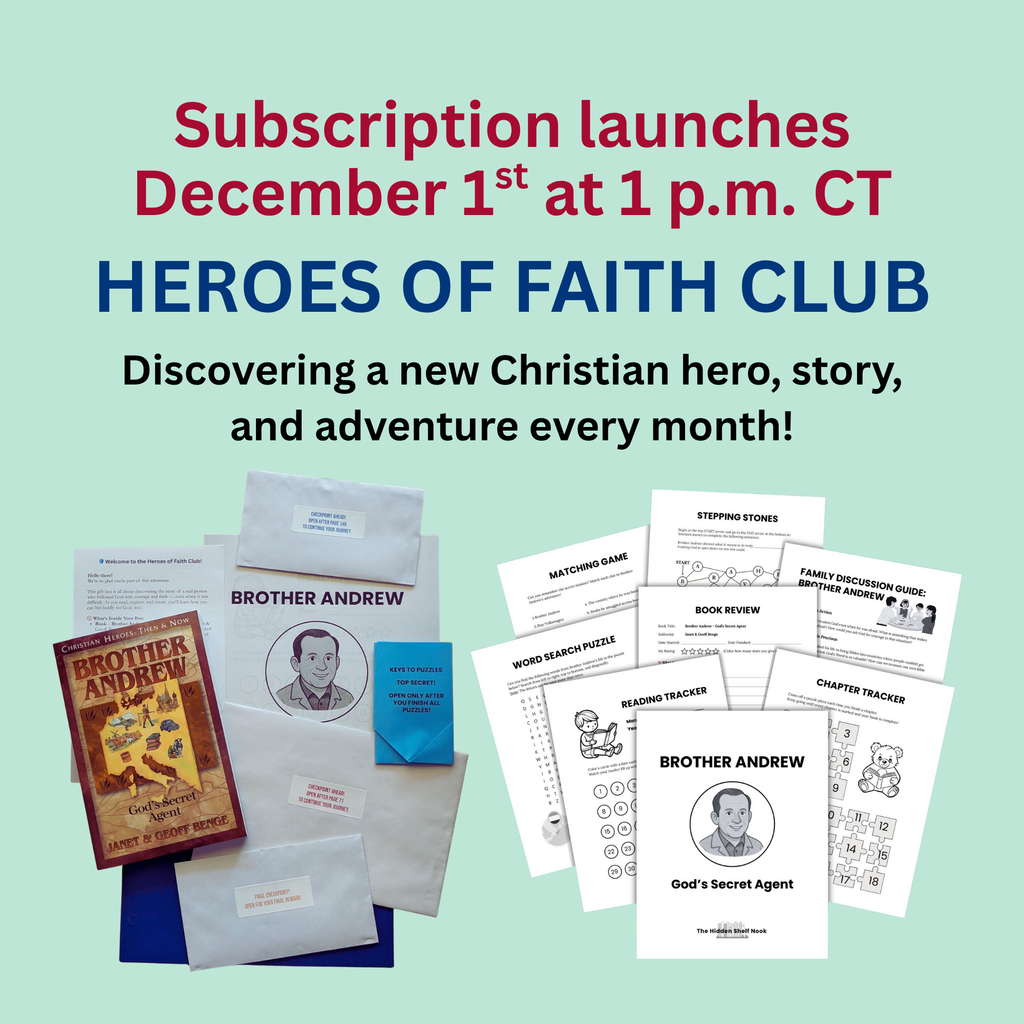 Heroes of Faith CLUB Ages 9-12 SUBSCRIPTION